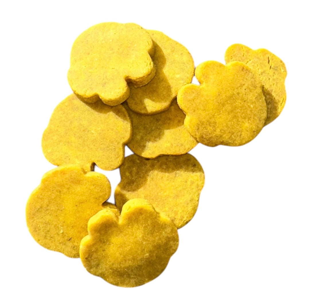 Paw Shape - Peanut Butter & Pumpkin Dog Treats